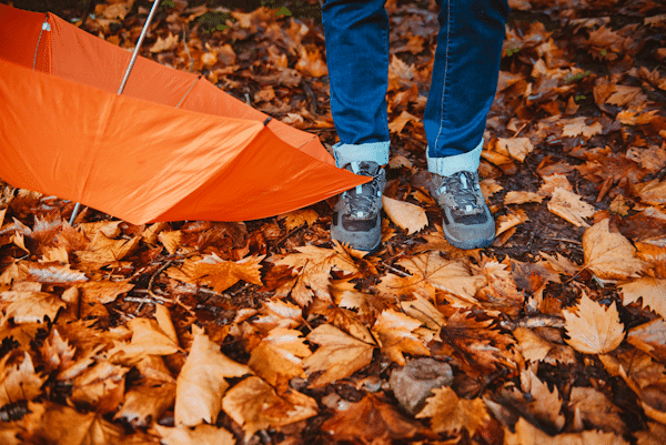 fall camping in wisconsin